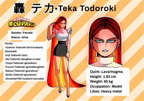 who is teka todoroki|Teka Todoroki: Exploring The Character From My Hero Academia